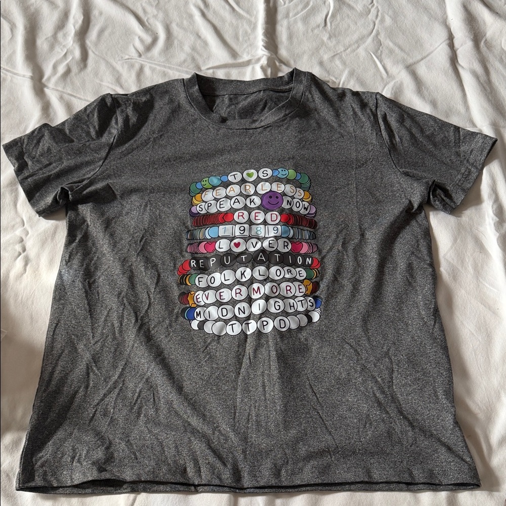 Charcoal Graphic Short Sleeve Tee